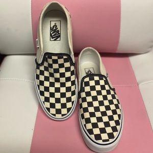 Checkered Print Vans